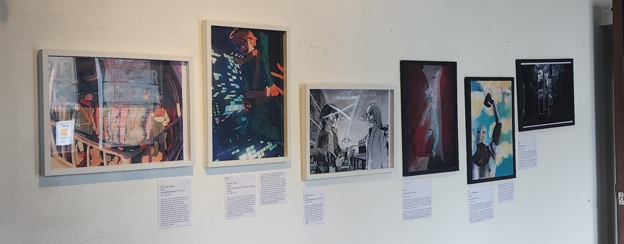 Creative students exhibition